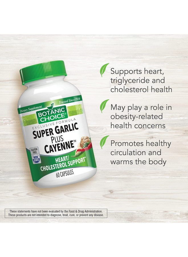 Botanic Choice Super Garlic Plus Cayenne, 60 Capsules - Image 3