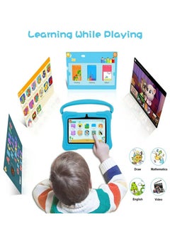 Generic 7 Inch Android Kids Tablet PC For Study Education 1G RAM 16G ROM WiFi 1024x600 Children Tablets With Silicone Tablet Case  - Image 3