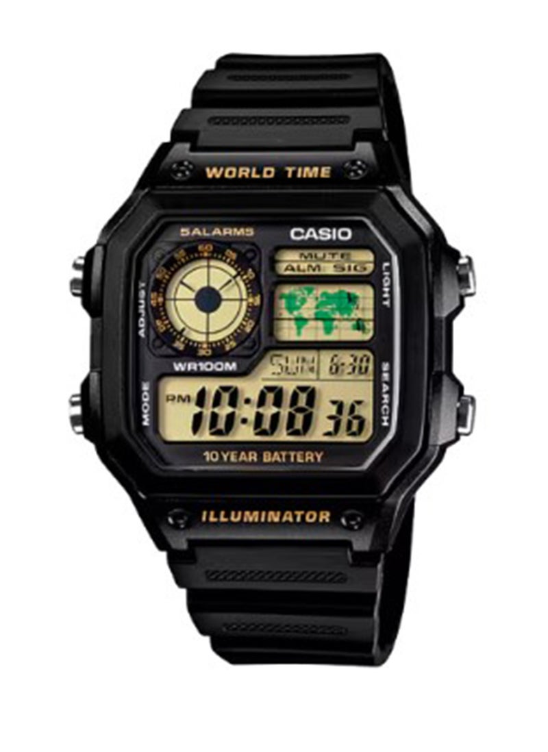 CASIO Men's AE-1200WH-1BVDF Digital Wrist Watch