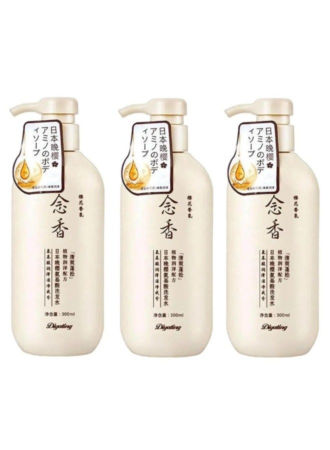 Diyating 3Pcs Japanese Diyating Shampoo for Hair Growth, Preventing Hair Loss, and Eliminating Dandruff 300ml - Image 2