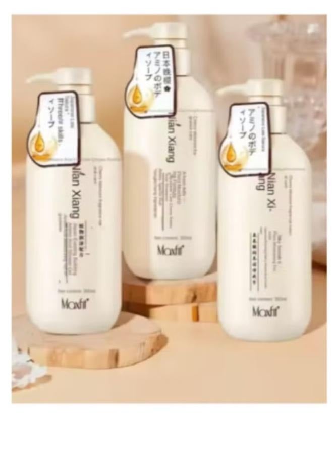 Diyating 3Pcs Japanese Diyating Shampoo for Hair Growth, Preventing Hair Loss, and Eliminating Dandruff 300ml - Image 1