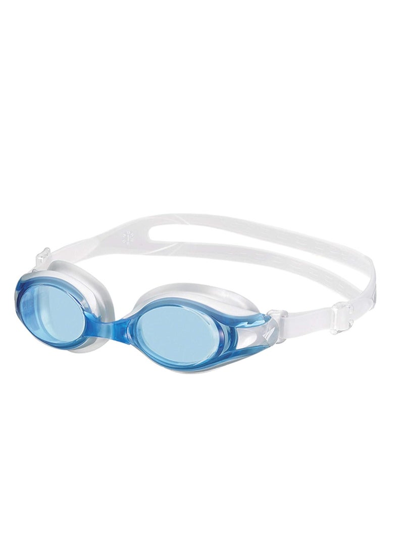 "Gear up your little water hero: Blue swimming cap and goggles set... Complete style and protection in every dive!"