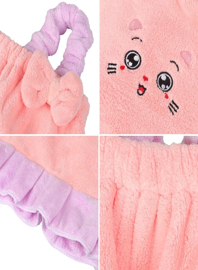 PURFUN Girls Soft Bath Towel Dress for Height 4.2-4.9ft, Big Kids Water Absorbent Shower Beach Towel Wrap Slip Dress - Image 5