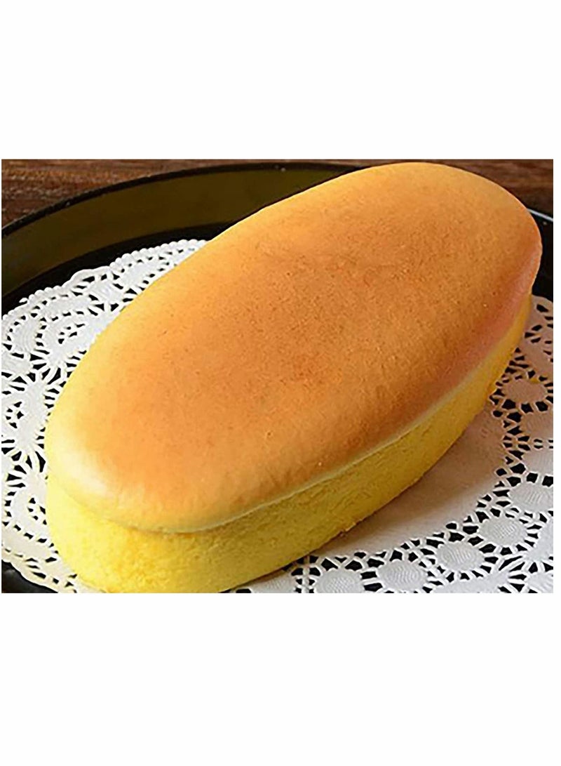 SYOSI 4 Packs Oval Cheesecake Pan - 8 Inch Non-Stick Oval Cake Bread and Meat Bakeware - Aluminum Breads Loaf Pans / Cake Mold for Oven, Pot Baking in Home, Kitchen & Bakery Use - Image 5