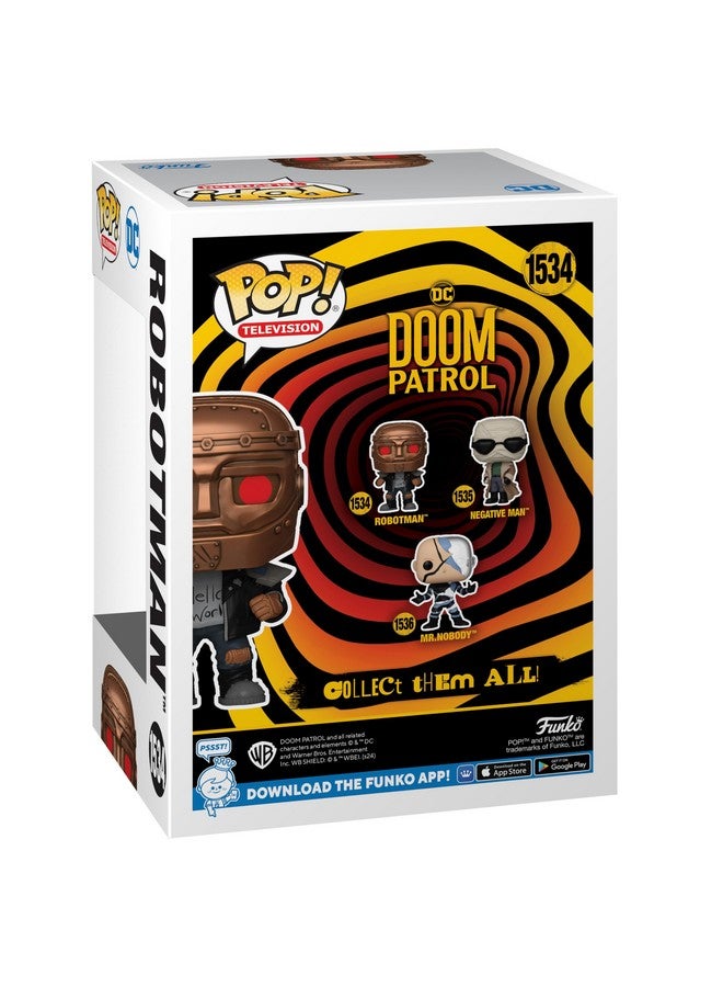 Funko POP! TV: Doom Patrol - Robotman - Collectable Vinyl Figure - Gift Idea - Official Merchandise - for Kids & Adults - TV Fans - Model Figure for Collectors and Display - Image 3