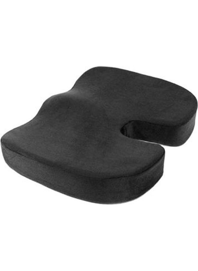 Best Choice Memory foam seat cushion for comfortable driving, perfect for office, gaming chair seat velvet black  - Image 1