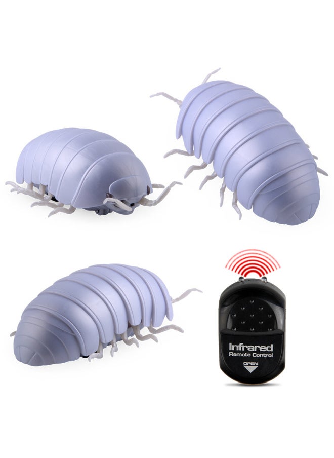 Direct Supply Simulation Fun Remote Control Tide Insect Infrared Electric Remote Control Insect Model Party Trick Toys-Color:9920A-B Silver Tidal Worm 145g  - Image 3