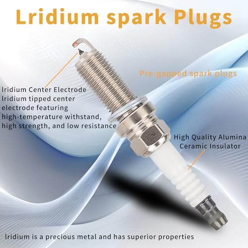 MiKaFex 4Pcs UF549 Ignition Coil Pack and 9029 Iridium Spark Plug Compatible with Nissan Altima Versa Sentra Rogue Cube QX60 NV200 2.5L 2.0L 1.8L 1.6L - Image 2