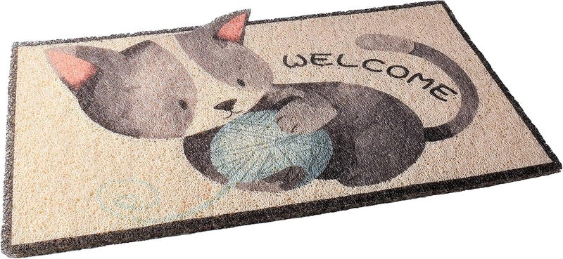Home Concept Anti Slip Silk Circle Door Mat 75 * 45 CM - Image 1