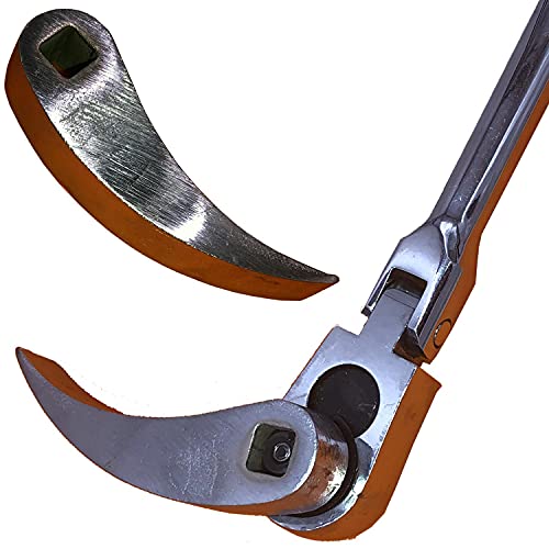 Keyfit Tools Crowbar Adapter Head (1) Ratcheting Indexing Ultra Compact Adjustable Pry Bar Wrecking Bar Fits In Your Tool Box Fits On 3/8 Drive Ratchet Or Open End Wrench - Image 1