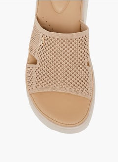 Le Confort Women Cutout Detail Slip-On Flatform Sandals  - Image 4
