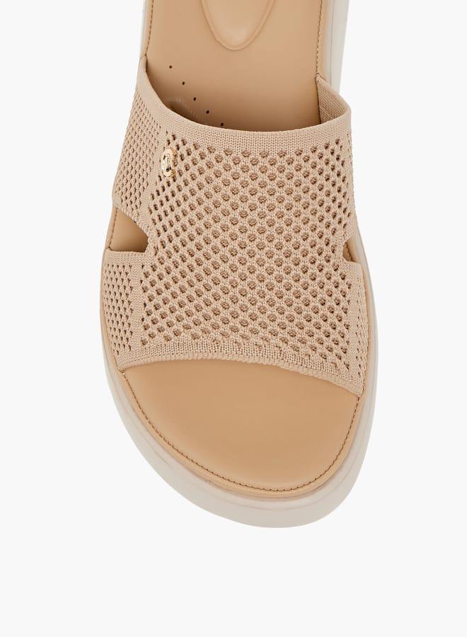 Le Confort Women Cutout Detail Slip-On Flatform Sandals - Image 4