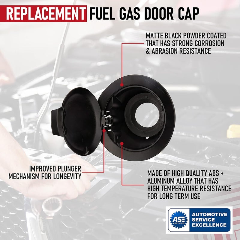 AA Ignition Replacement Fuel Gas Door Vapor Cap for Dodge Challenger (2008-2020) - Image 4