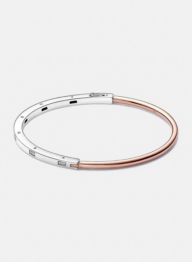 باندورا باندورا سيجنتشر بلونين I-D Pavé Bangle