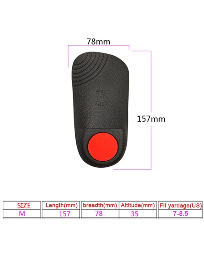 Generic - High Arch Supports Orthotic Insoles Support Pain Relief Orthotics Flat Feet Over-Pronation Heel Spur Pain Relief Shoe Inserts for Walking Running Sport - Image 1