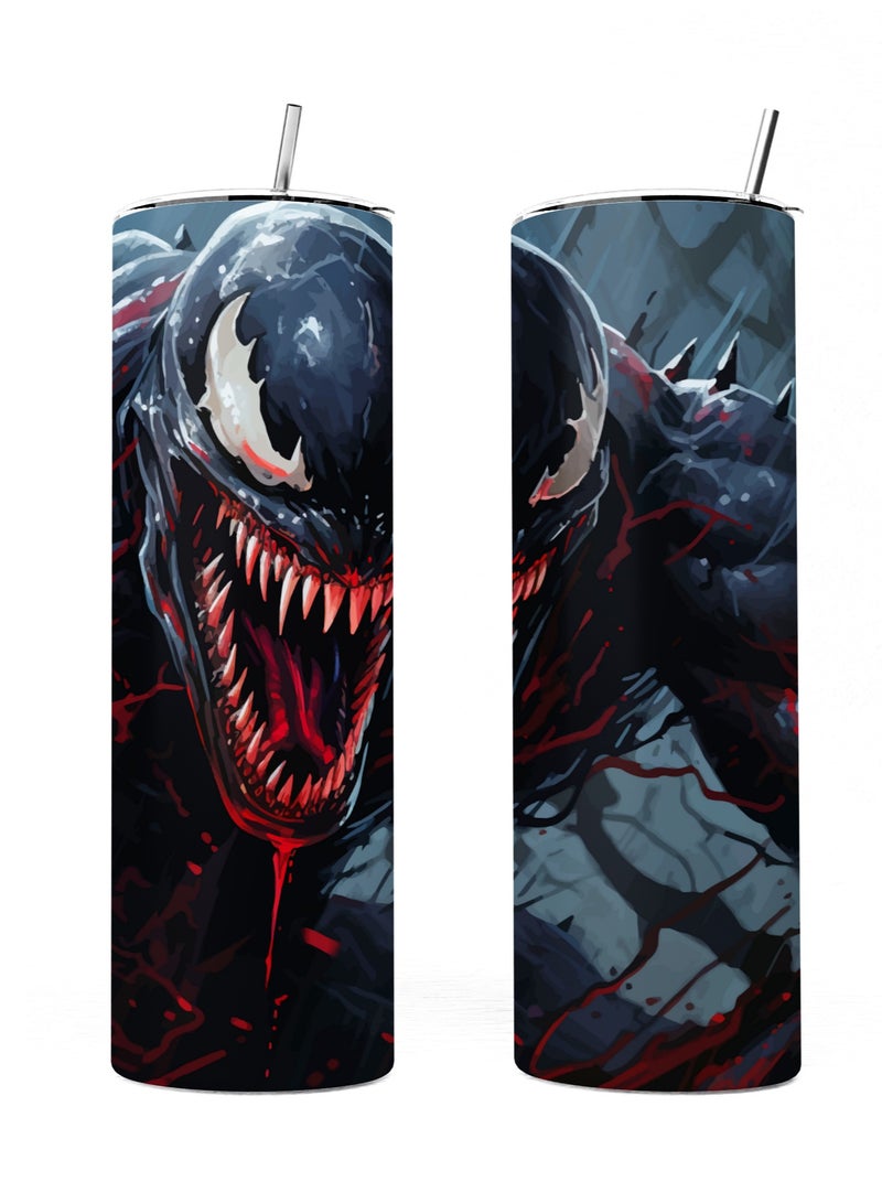 MEC Venom Water Coffee Tumbler Ice Drinks and Hot Beverage 20 oz - Image 2