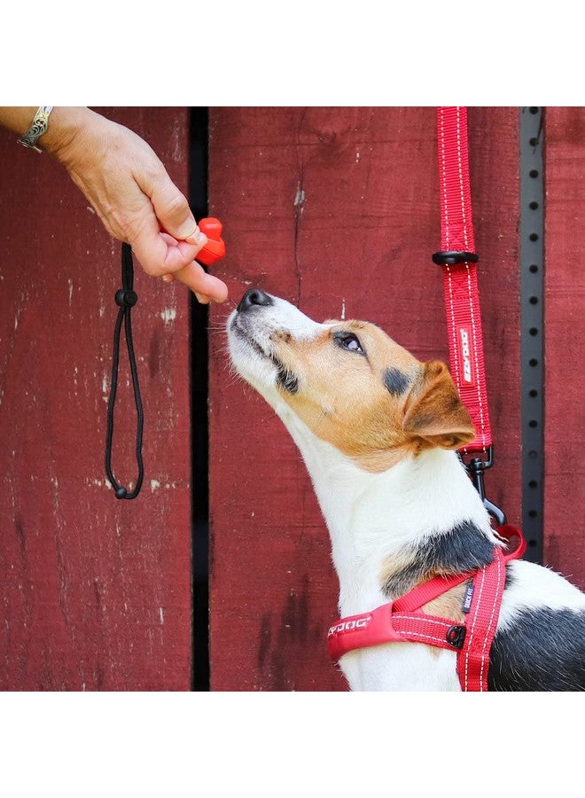 إيزي دوج أداة تدريب الكلاب المريحة EzyDog Command Clicker مع حزام معصم - نظام تركيب عالمي بدون استخدام اليدين للأصابع، تدرب بشكل فعال وإنساني مع تعزيز إيجابي (أسود) - Image 3