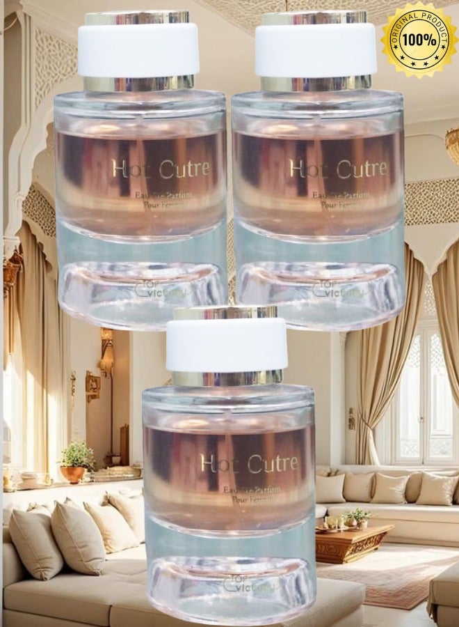 توب فاكتوري 3 قطع عطر هوت كتر 100 مل - Image 1