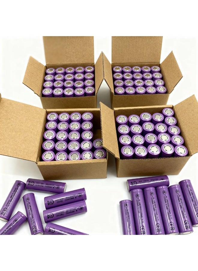 robotgcc 20 Pack 18650 Li-ion Battery 3.7 V 1200 mAh Flat Top | Reliable Power for STEM Education & Team Projects - Image 5