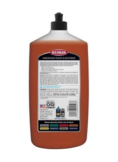 Weiman Wood Floor Polish and Restorer - 32 Ounce - High-Traffic Hardwood Floor, Natural Shine, Removes Scratches, Leaves Protective Layer, Packaging May Vary  - Image 2