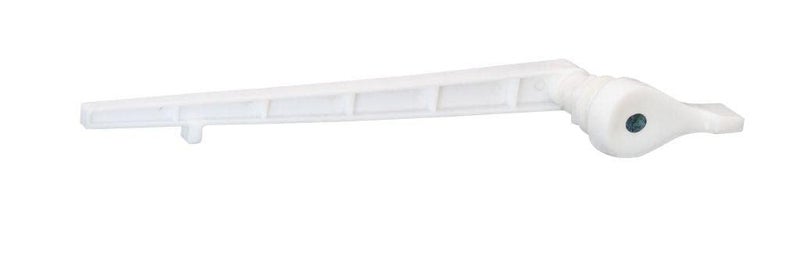 KI Plastic Toilet Flush Tank Lever Handle (Parry Type, White) - Image 1