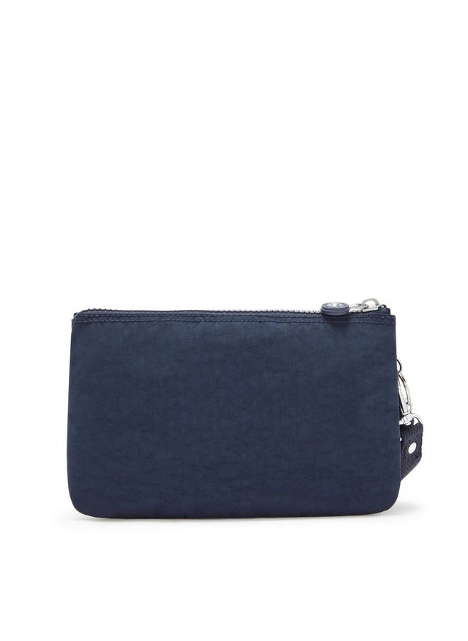 Extra Large Purse (With Wristlet) Unisex Blue Bleu 2 Creativity Xl