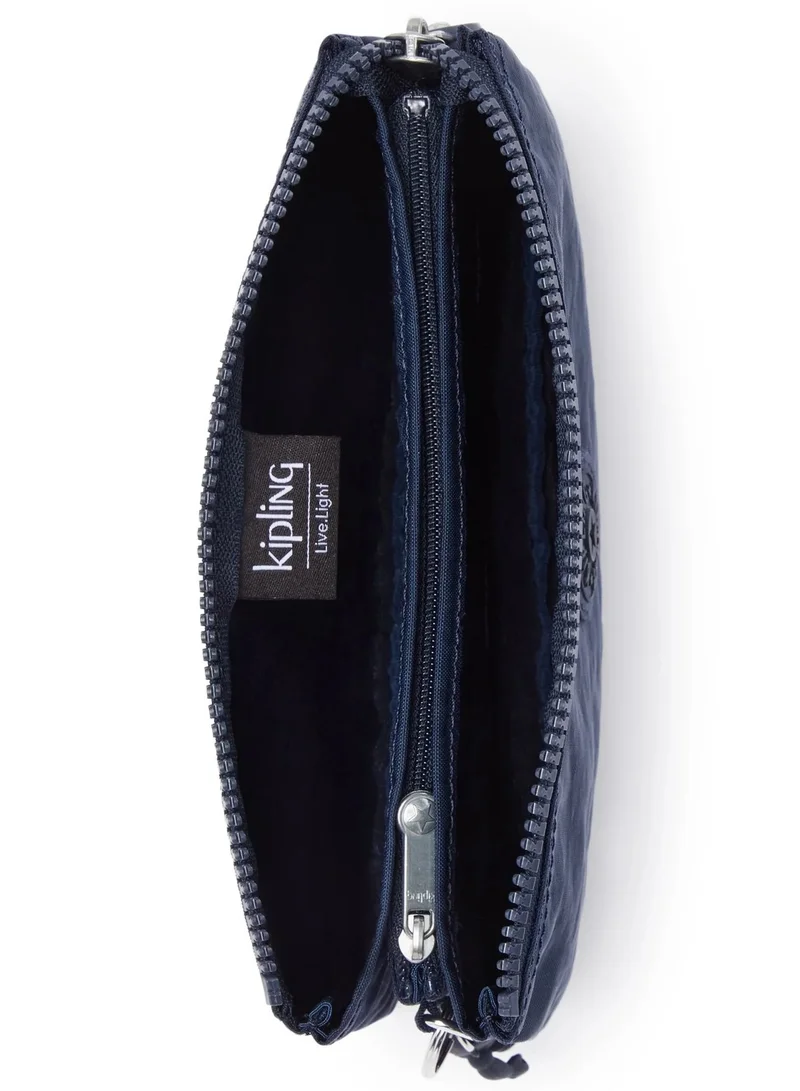 kipling  Creativity XL Purse (With Wristlet) Unisex - Blue Bleu 2  | Best Price UAE