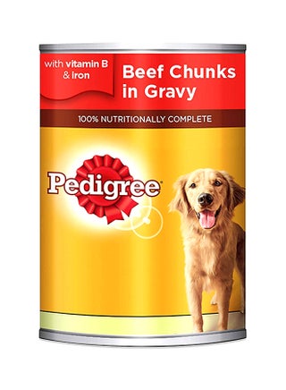 With Beef In Gravy 400g