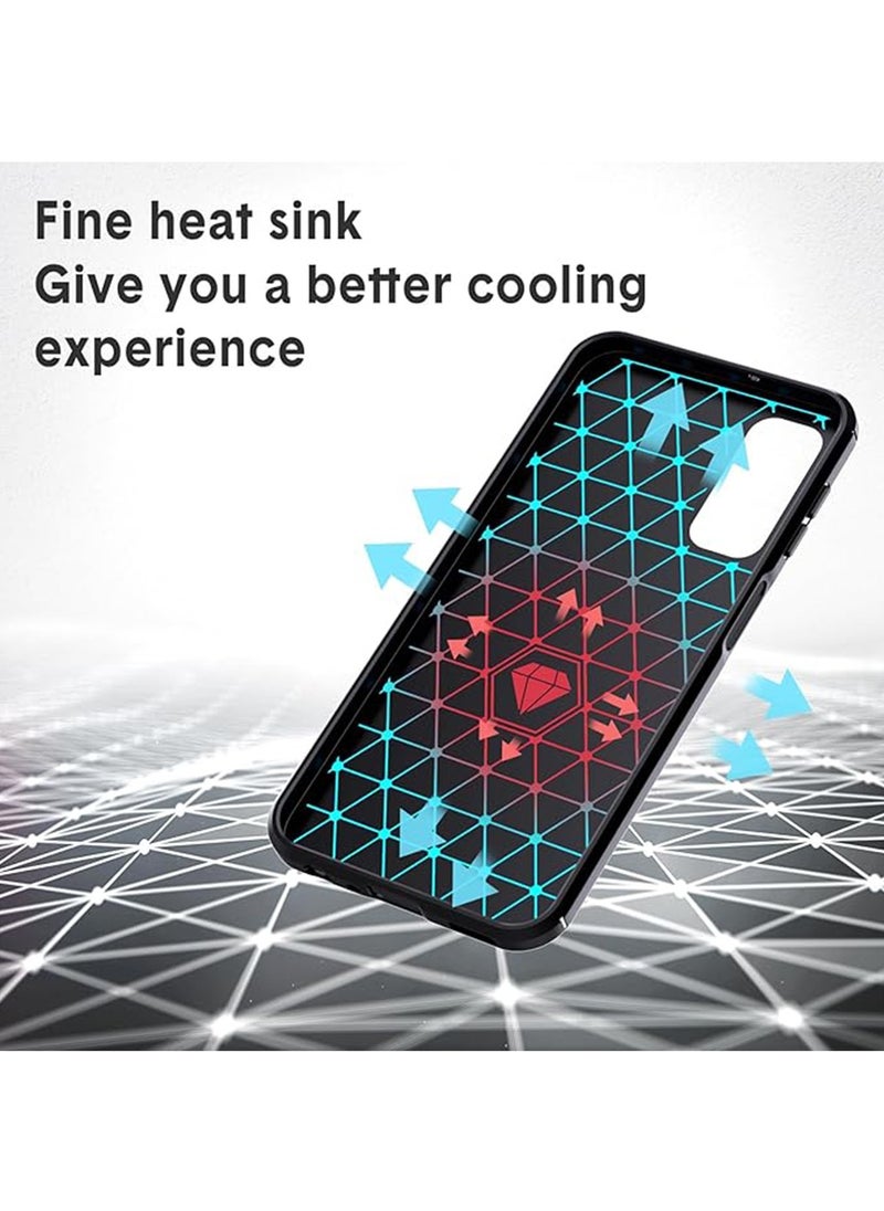 X-level for Samsung Galaxy A16 4G/5G Case,Flexible TPU [Brushed Texture] [Anti-Slip] Shockproof Protection Bumper Phone Case,Slim Case Cover for Galaxy A16 4G/5G,Black  - Image 3