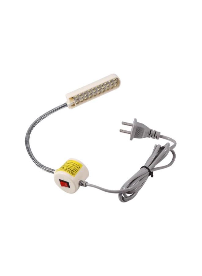 Sewing Light, 30-LED Gooseneck Working Light with Magnetic Mounting Base for Crafts Sewing Lathe Drill Press Workbench 1W 3.14 x 0.98in