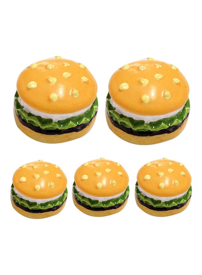 5-Piece Hamburger Design Kid Toy