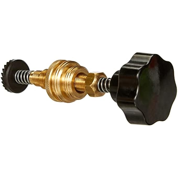 BINOA HAAS PROFESSIONAL VALVE SEAT CUTTER SET FOR 3/8 INCH, 1/2 INCH, 3/4 INCH AND 1 INCH, BLACK/BRASS (1 SET) - Image 2