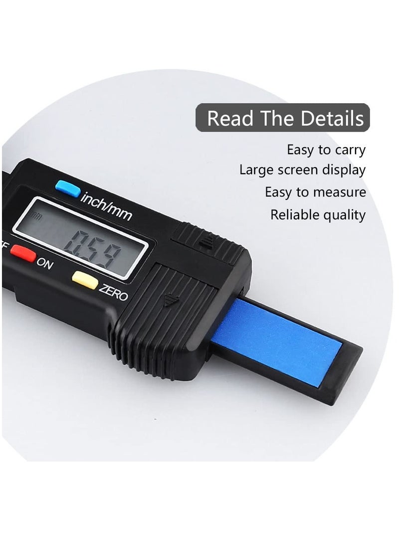 Excefore Tire Tread Depth Gauge, Digital Tire Tread Depth Gauge, 0-25.4 MM Inch Tyre Guage Digital with LCD Display Tread Checker Tire Tester, Tire Tread Depth Measuring Tool for Cars Trucks Vans SUV  - Image 5