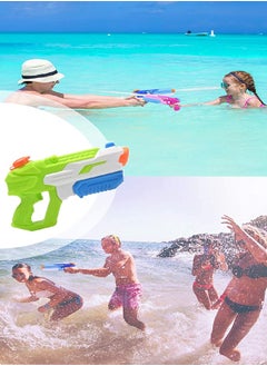 MEBEGIN 30*4*18cm Water Gun, Large Capacity Electric Water Gun, Air-Pressurized Water Pistol, Tank with 400ml of Water Storage, Suitable for Swimming Pool Party, Family Fun, Camping and Outdoor Activities  - Image 4