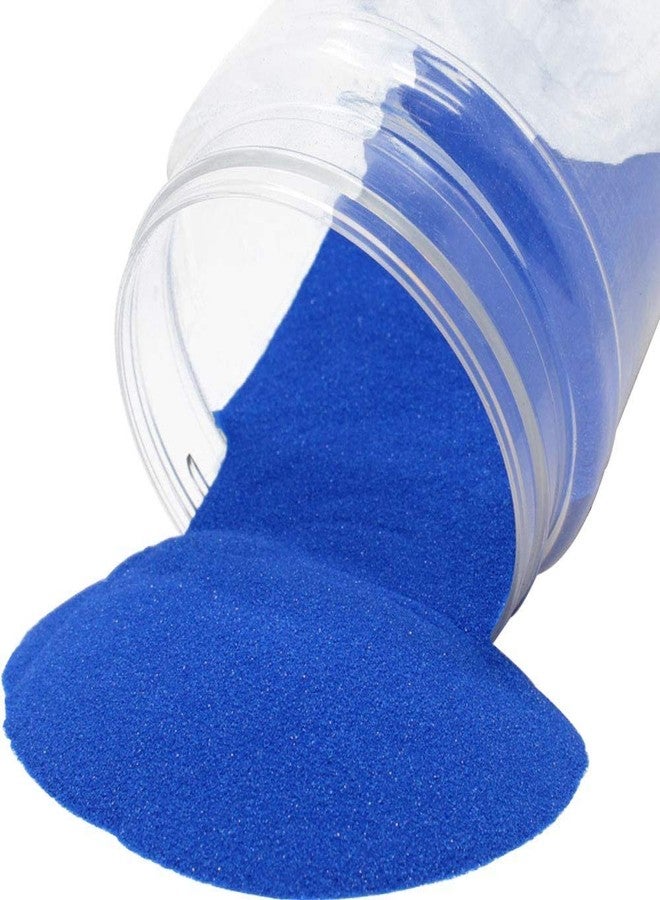 Quantum Retail - Blue Colour Sugar Sand Gravel for Aquarium/Home & Garden/Lawn Decoration/Aquarium Substrate/Terrarium/Quartz Sand/Aquarium Sand for Fish Tank (2 KG) - Image 1