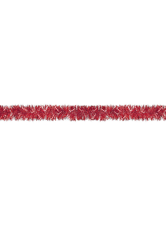NIBEMINENT Candy Cane Tinsel Boa Garland