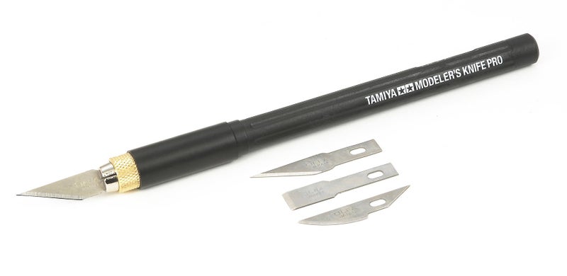 Tamiya Craft Tool Series No.98 Modeler's Knife PRO Plastic Model Tool 74098 - Image 1