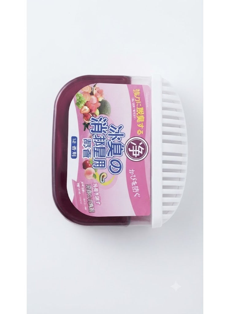 Compact Refrigerator Deodorizer and Odor Absorber - Fridge Air Freshener and Food Smell Eliminator, Single Piece