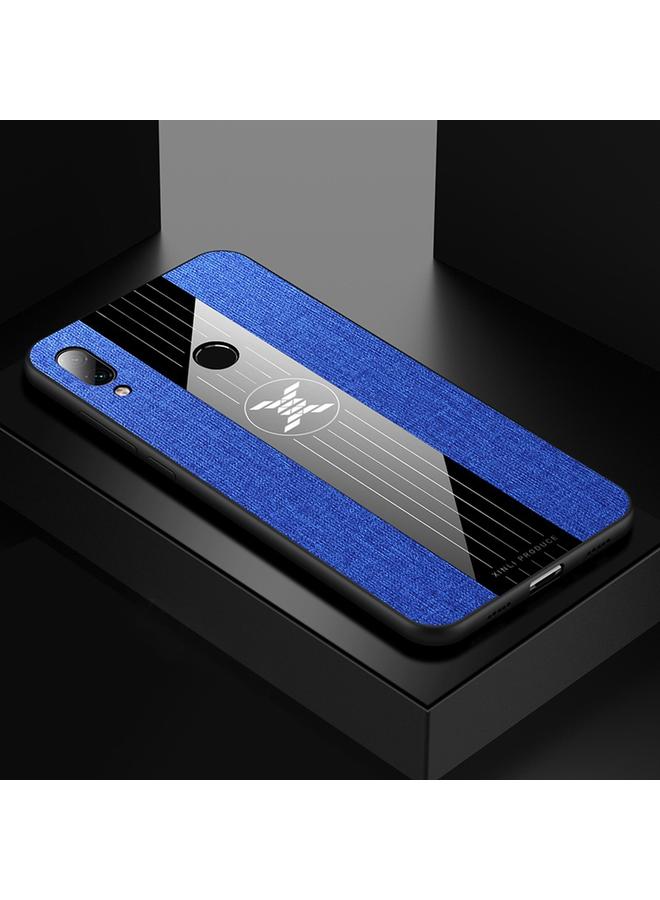 The Bros Case For Xiaomi Redmi Note 7 Stitching Cloth Texture Shockproof TPU Protective Case