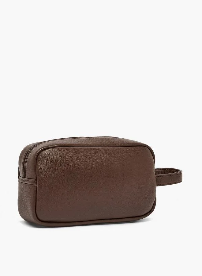 Duchini Textured Pouch With Handle