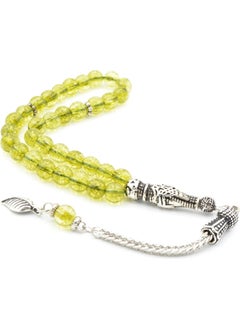 Murty99 Sphere Cut Original Olivine Stone Prayer Beads 6 mm  - Image 1