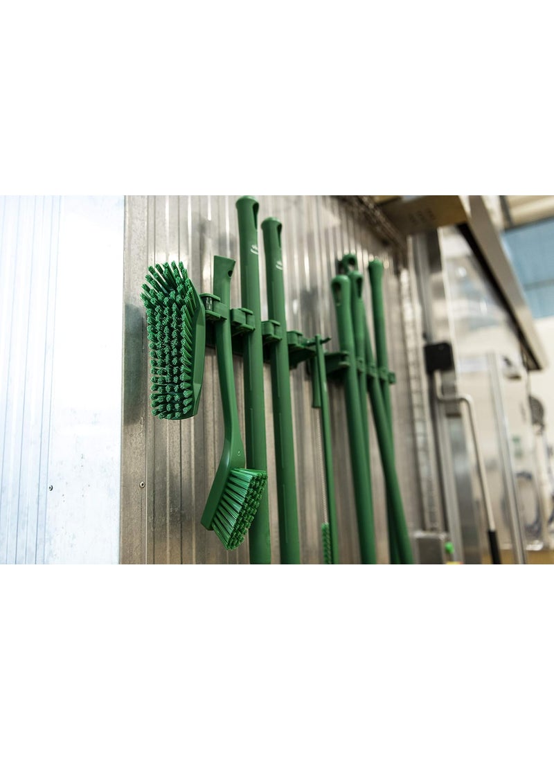 Vikan Vikan UltraSlim Cleaning Brush with Long Handle 2362 Medium Green One size Multi  - Image 4
