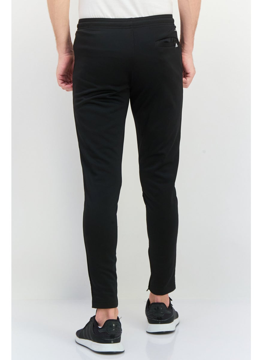 Adidas - Men Regular Fit Brand Logo Training Track Pants, Black - Image 1