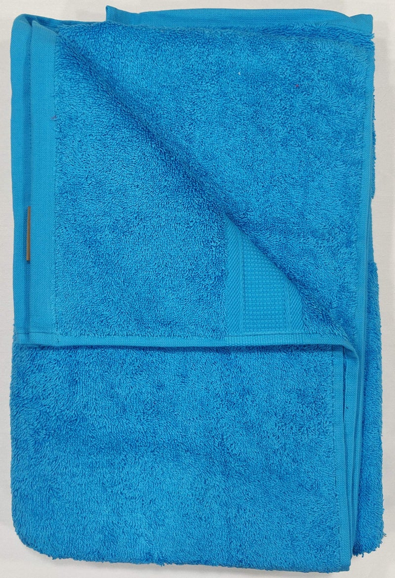 Bombay Dyeing Santino 550 GSM Cotton Bath Towel - Large, Directorie Blue - Image 2