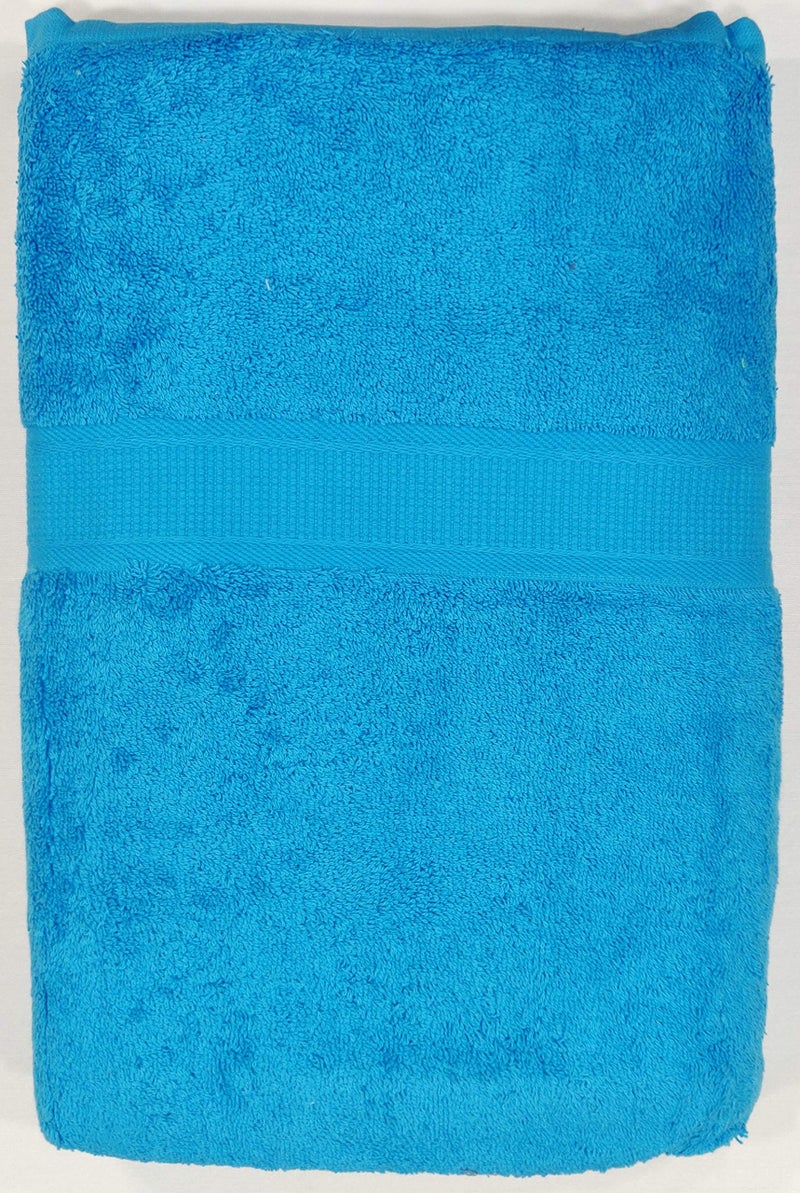 Bombay Dyeing Santino 550 GSM Cotton Bath Towel - Large, Directorie Blue - Image 1