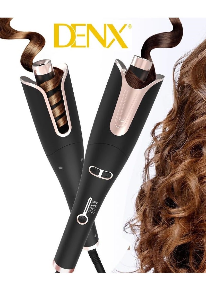 Denx Automatic curling iron Ceramic 360 Degree Automatic Rotation and Multi-Speed ​​ - Image 2