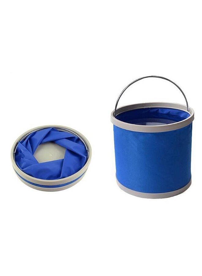 NIBEMINENT Portable Folding Bucket With Handle