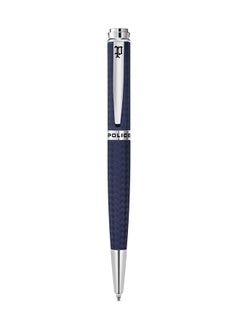 POLICE Franklin Pen Blue Textured Finish Strong Grip Bold Design for Dynamic Individuals  - Image 1