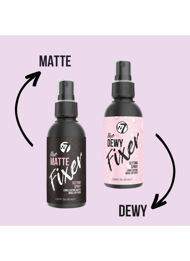 W7 The Fixer Makeup Setting Spraydewy Finishlonglasting Ultrafine Formulacruelty Free And Vegan  - Image 5