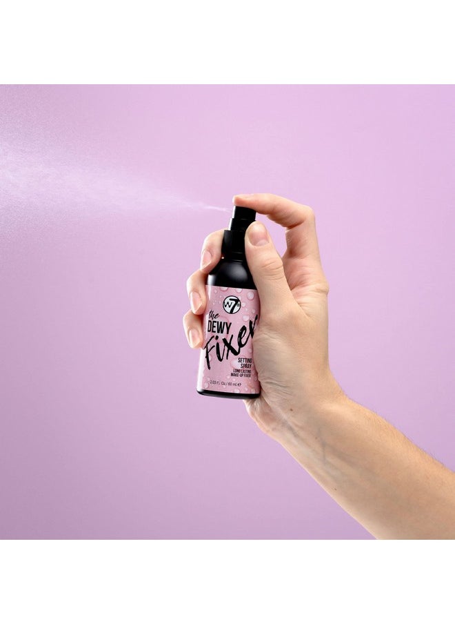 W7 The Fixer Makeup Setting Spraydewy Finishlonglasting Ultrafine Formulacruelty Free And Vegan  - Image 4